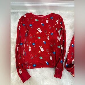 Festive Red Santa Sweater size 8